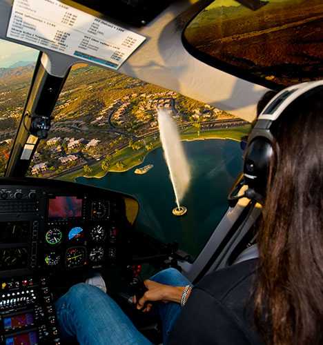 helicopter tour of fountain hills